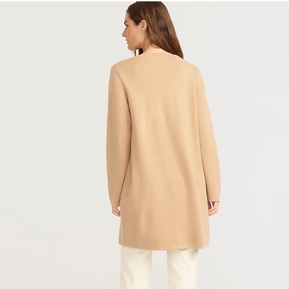 NWT - J. Crew Juliette collarless sweater-blazer - Picture 4 of 7